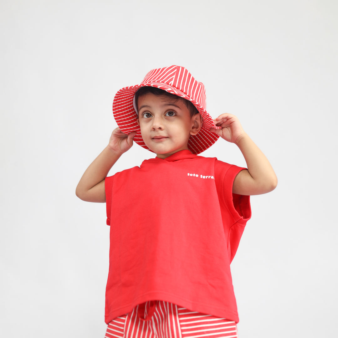 Stripe It Up Bucket Hat